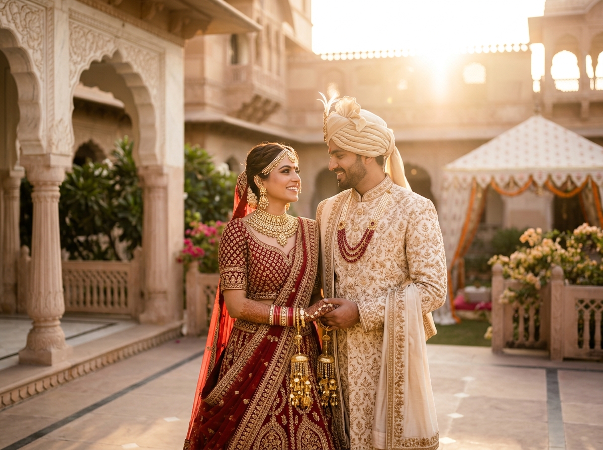 Royal Indian Wedding Couple Showcase